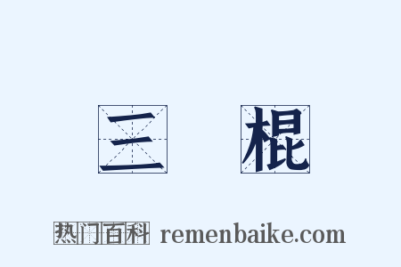 三節棍是什么意思的图片